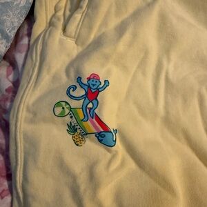 Roller Rabbit pool party sweatpants large